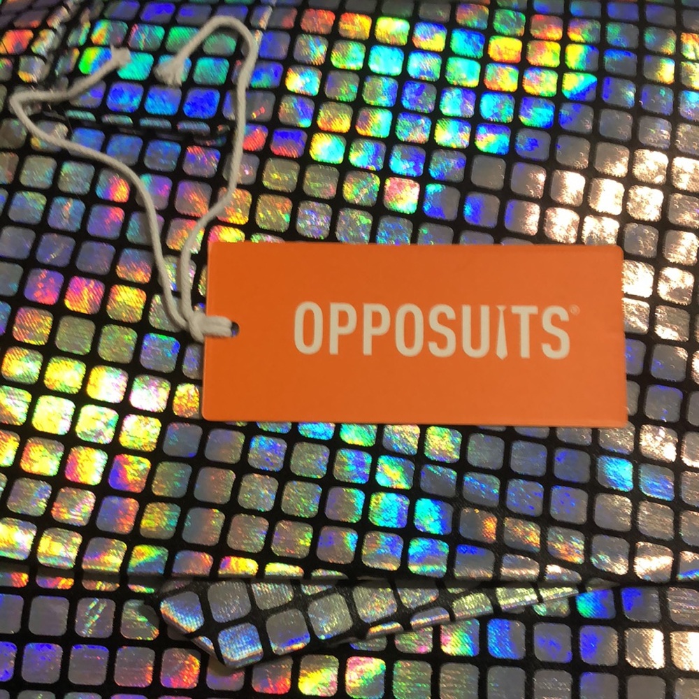 Amazing Opposuits Discoballer suit with matching pants, tie, and jacket! - Picture 6 of 9